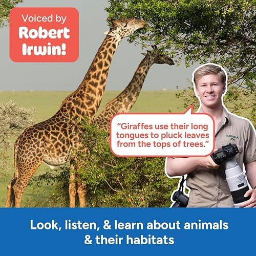 Educational Insights GeoSafari® Jr. Talking Wildlife Camera™ Featuring Robert Irwin - Preschool Science Toys for Little Kids, Toddler STEM Toys, Gifts for Boys & Girls Ages 4+ thumbnail 3