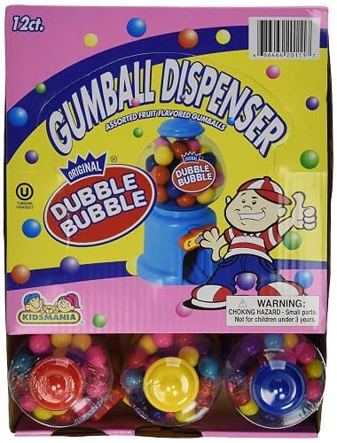 Dubble Bubble Mini Dispenser 12 Pack-1.41 OZ. (40g) thumbnail 2