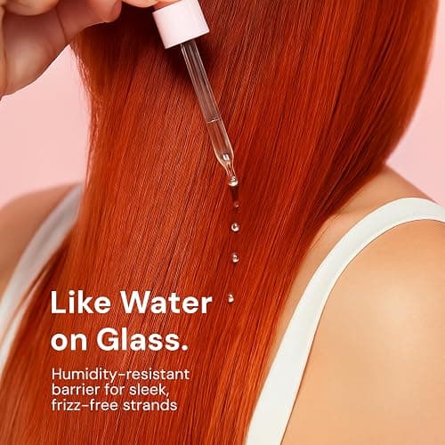 L'ANGE HAIR Glass Hair Heat Protectant Spray | Anti-Frizz Blow Dry Mist | Long Lasting Hold & Shine | Humidity Protection | Thermal Heat Protection Spray | Lightweight Blow Out Primer, 5 fl oz Bottle thumbnail 7