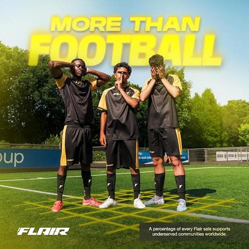 Flair Futbol Built-in Shin Guard Sleeves for Soccer | Ultra-Lightweight CTP Protection Shin Pads | Silicone Grip Strip thumbnail 6