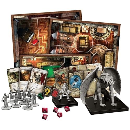 Mansions of Madness 2nd Edition (BASE GAME) | Horror Game | Mystery Board Game for Teens and Adults | Ages 14 and up | 1-5 Players | Average Playtime 2-3 hrs | Made by Fantasy Flight Games thumbnail 7