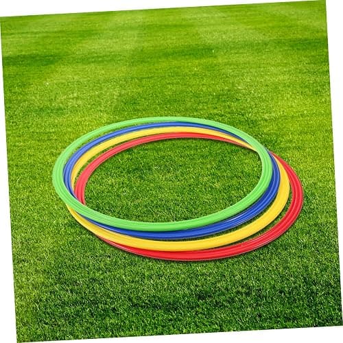 Abaodam 4pcs Soccer Agility Rings Training Hoops for Football Agility Training and Skill Development thumbnail 7