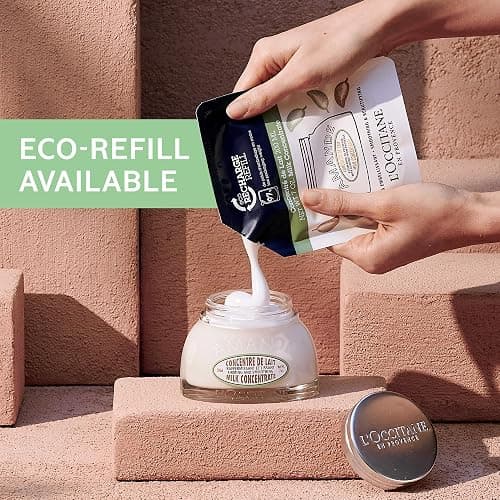 L'Occitane Almond Milk Concentrate, 48 Hour Hydration*, Moisturizes, Firms & Smooths Skin with Almond Milk & Oil, Clean Skincare, Non-Greasy, Vegan thumbnail 9