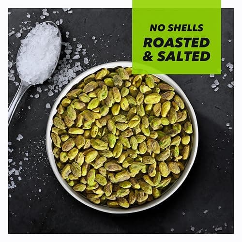 Wonderful Pistachios No Shells, Roasted & Salted Nuts, 12 Ounce Resealable Bag, Protein Snacks, Gluten Free, Healthy Snack thumbnail 4