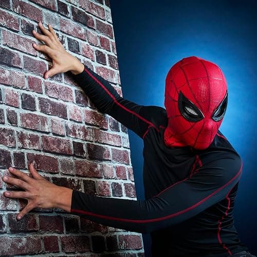 Spider-Man Marvel Legends Series Homecoming Electronic Expressive Mask, Premium Interactive Roleplay Gear for Adults thumbnail 7
