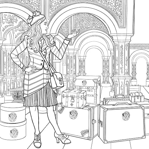 Wicked Official Coloring Book thumbnail 6