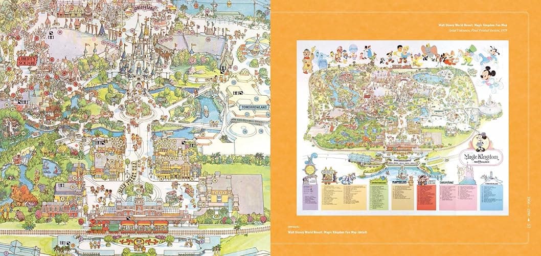 Maps of the Disney Parks: Charting 60 Years from California to Shanghai (Disney Editions Deluxe) thumbnail 10