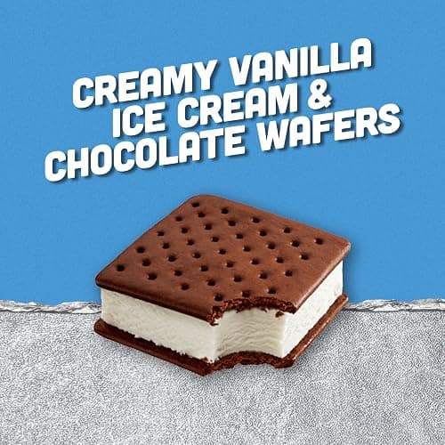 Klondike Ice Cream Sandwich Vanilla 6 Count for a Delicious Frozen Dessert Kosher Certified Ice Cream Simple Dessert Made With No Artificial Growth Hormones 4.23 fl oz thumbnail 8