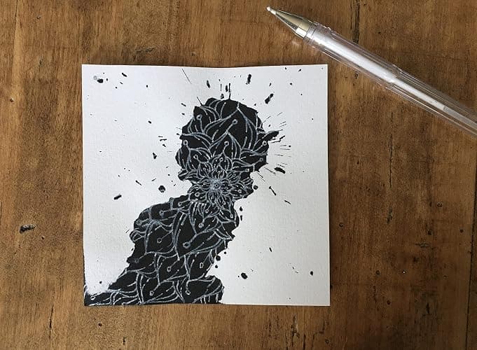 Cléopâtre - Encre de Chine noir - 250ml, NOIR thumbnail 3