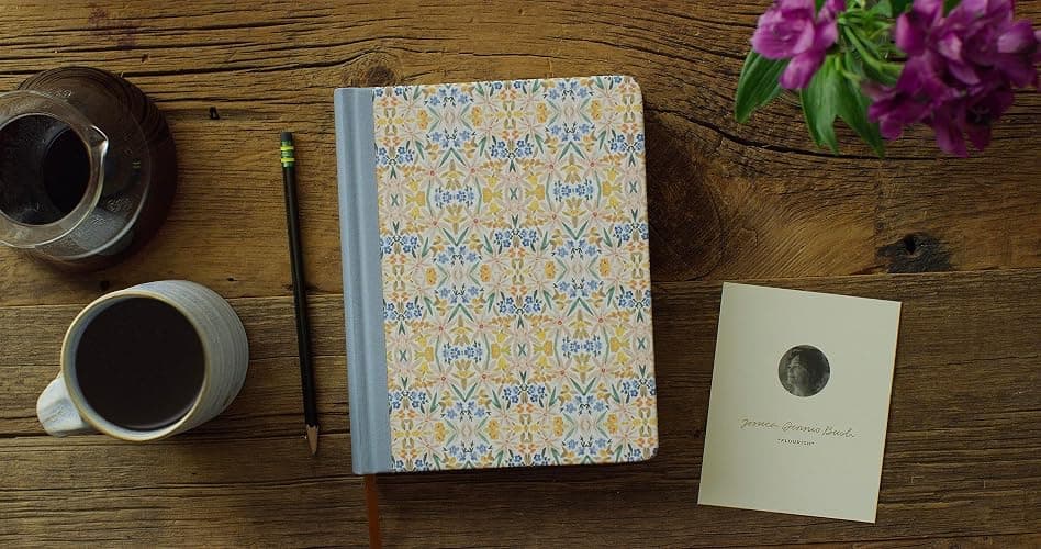 ESV Single Column Journaling Bible, Artist Series (Cloth over Board, Jessica Dennis Bush, Flourish): Holy Bible, English Standard Version thumbnail 2