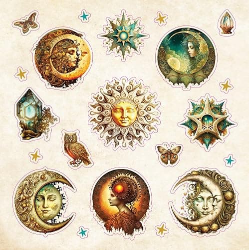 Celestial Wonders Sticker Book (over 900 stickers!) thumbnail 2