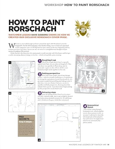 Masters and Legends of Fantasy Art, 2nd Expanded Edition: Techniques for Drawing, Painting & Digital Art from Fantasy Legends (Fox Chapel Publishing) Dozens of In-Depth Interviews & Workshops thumbnail 10