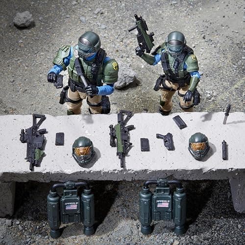 G.I. Joe Classified Series Steel Corps Troopers, Collectible Action Figure, 95, 6-Inch Action Figures for Boys & Girls,with 28 Accessory Pieces thumbnail 2