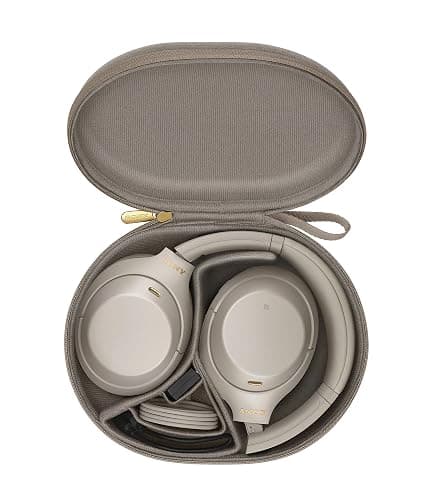 Sony WH-1000XM4 Wireless Noise-Cancelling Over-the-Ear Headphones - Silver thumbnail 6