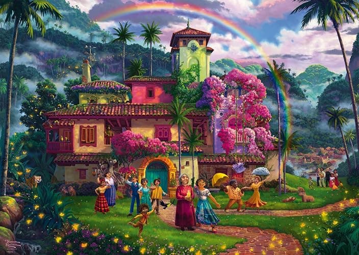 Schmidt Spiele 58051 - Puzzle Disney Encanto, Thomas Kinkade, 1000 pezzi - Image 1