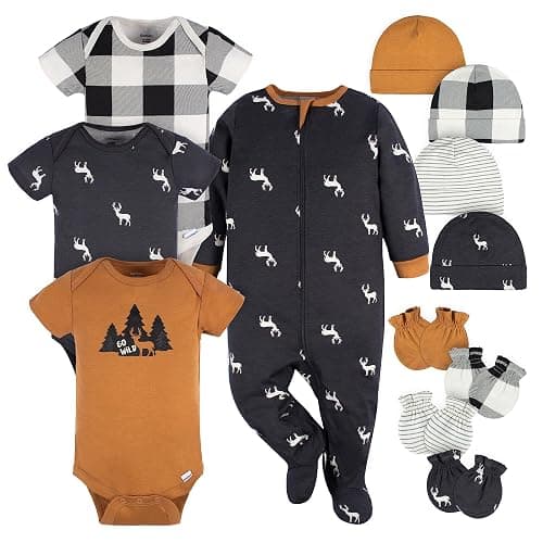 Gerber baby-girls Boys and Girls 12 Piece Layette Gift Set - Image 1