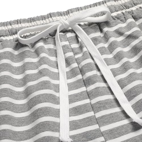 Korelayer 2 Pack Pajama Shorts for Women Cotton Sleep Shorts Casual Lounge Pants Drawstring Pj Bottoms thumbnail 6