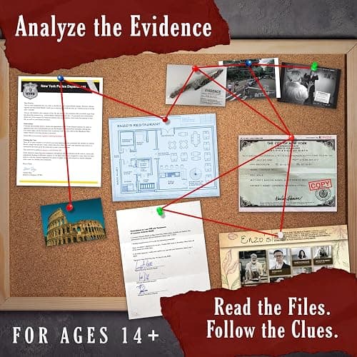 Murder Mystery Party Case Files: Death by Chef's Knife for 1 or More Players Ages 14 and Up thumbnail 4