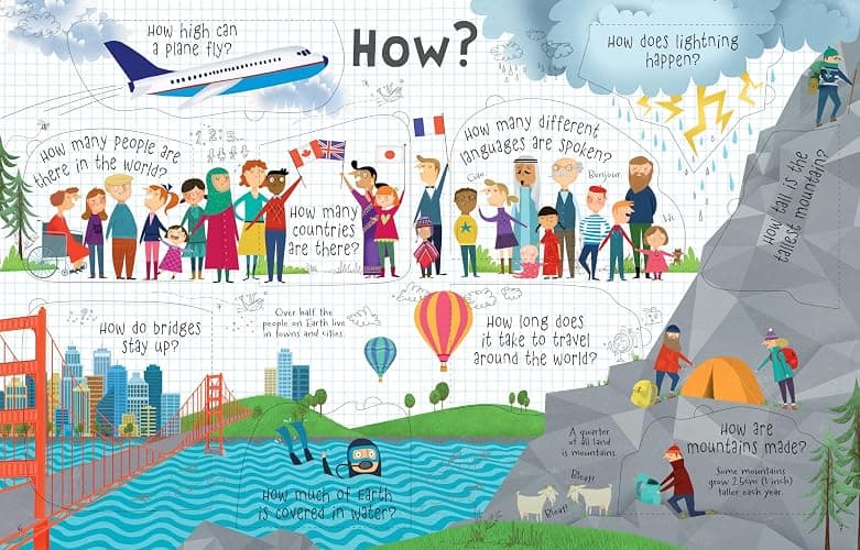 Lift-the-flap Questions and Answers about Our World thumbnail 4