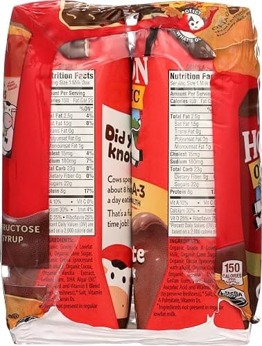Horizon Organic Shelf-Stable 1% Low Fat milk Boxes with DHA Omega-3, Chocolate, 8 oz., 6 Pack thumbnail 6