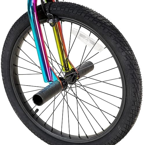JOYSTAR 20 Inch Kids BMX Bike for Boys and Girls Age 7-12 | Freestyle Bicycle for Beginner Level Riders with Dual Hand Brakes & 2 Pegs | 20" Kids Bike thumbnail 8