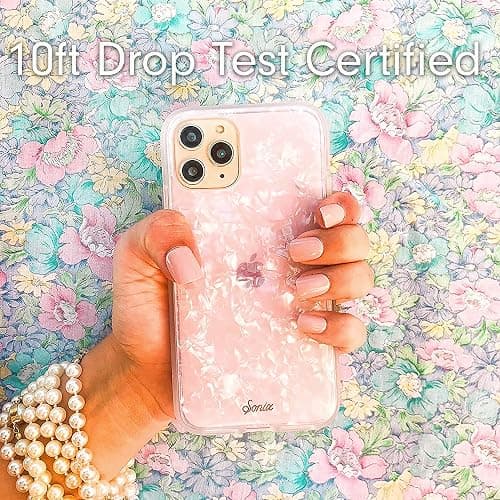 Sonix Phone Case for iPhone 13 Pro Max / 12 Pro Max | 10ft Drop Tested | Pink Tortoiseshell Print | Pink Pearl Tort thumbnail 2