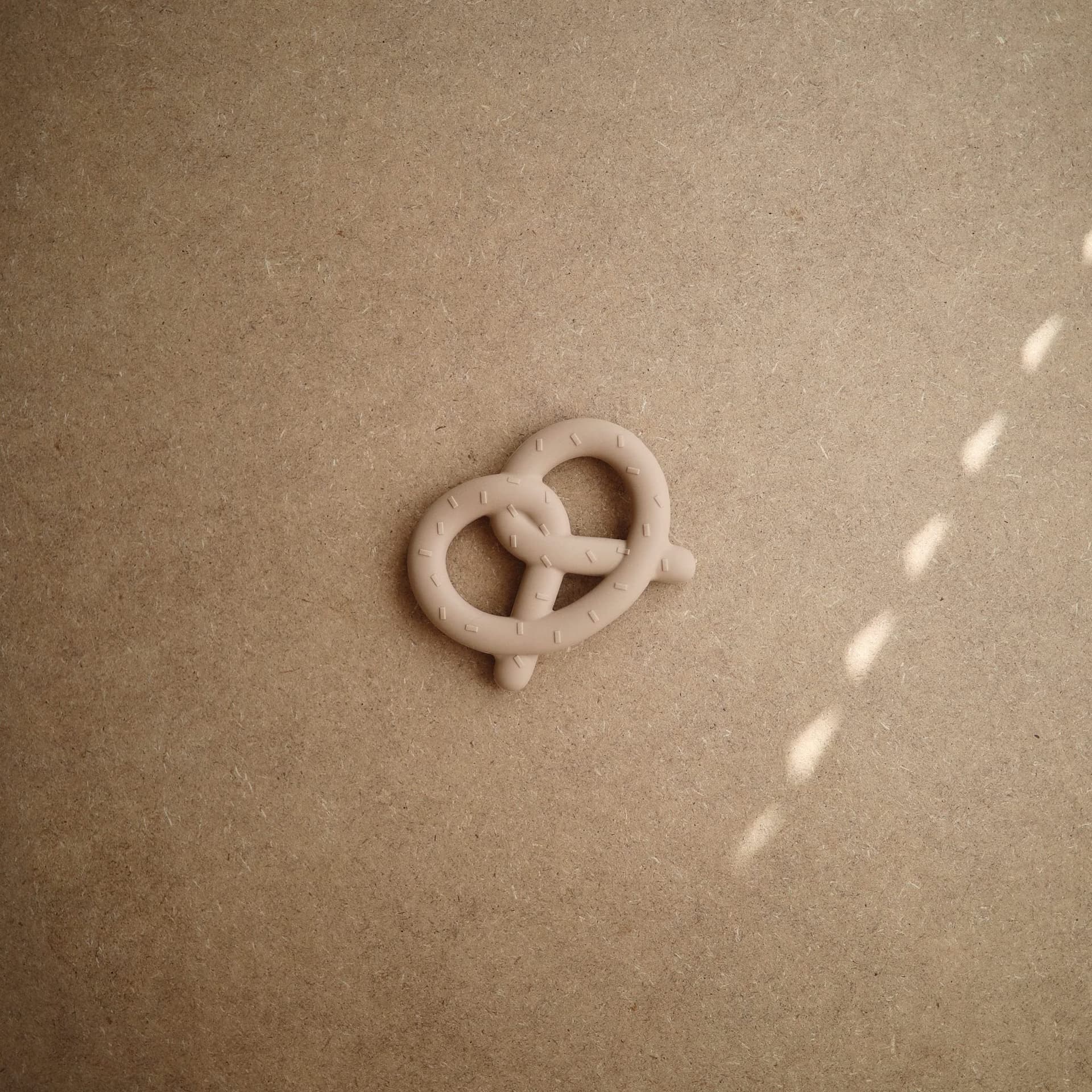 mushie Silicone Baby Teether Toy | Lion - Pretzel thumbnail 2