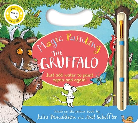 The Gruffalo Magic Painting Book: Just add water for mess-free fun! - Image 1