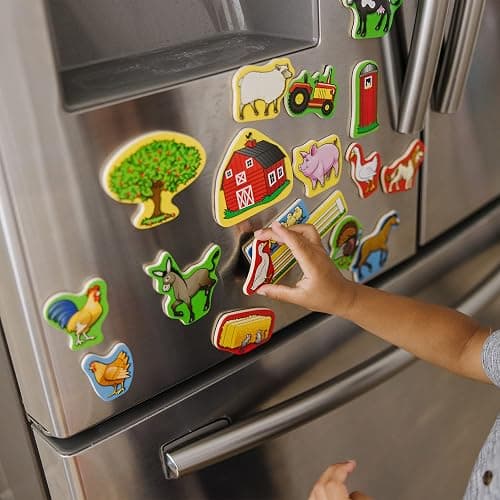 Melissa & Doug 20 Wooden Farm Magnets in a Box thumbnail 7
