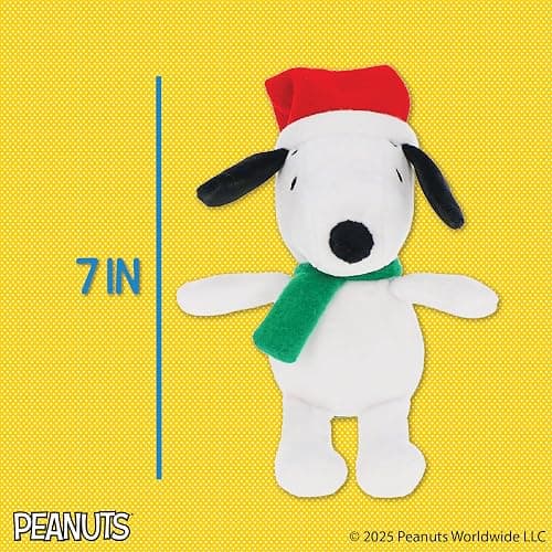 Kids Preferred Peanuts 4 Piece Plush Set - Charlie Brown, Snoopy, Woodstock, and Lucy - Soft Stuffed Animal Toys for Baby and Toddler Boys & Girls thumbnail 2