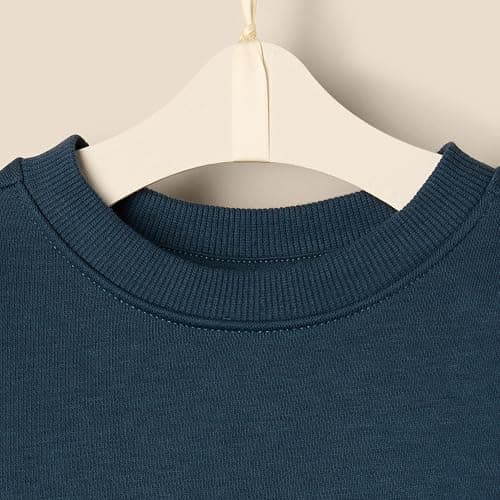 Amazon Essentials x Sofia Grainge Toddlers and Baby Girls' French Terry Pant and Top Set thumbnail 4
