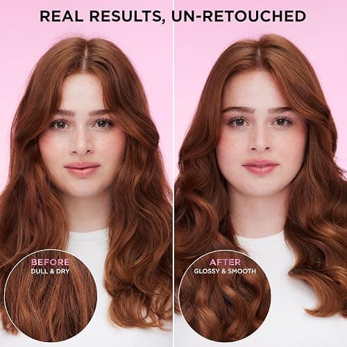 L’Oreal Paris Sulfate Free Glossing Conditioner with Glycolic Acid, Provides Intense Glass Hair Shine, Smoothness & Soft Feel, Suitable for Dull, Dry, and Color-Treated Hair, EverPure, 6.8 Fl Oz thumbnail 2