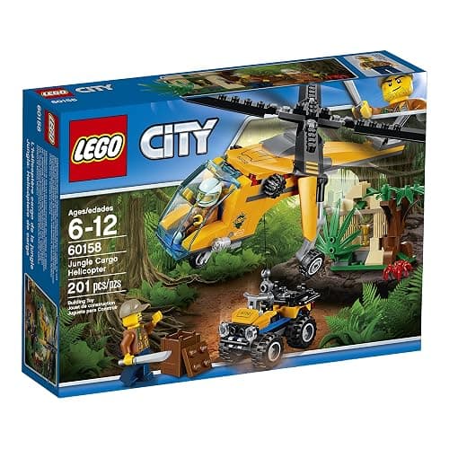 LEGO City Jungle Explorers Jungle Cargo Helicopter 60158 Building Kit (201 Piece) - Image 1