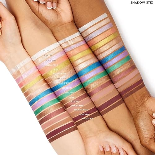 ColourPop Shadow Stix - Cream Eyeshadow Stick with Long-Lasting Color - Multi-Use Cream Makeup with a Built-In Sharpener & Precise Tip for Easy Application - Socialite (0.05 oz) thumbnail 5