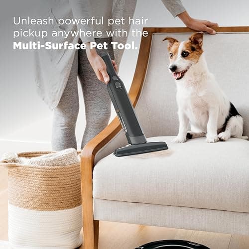 Shark WANDVAC Cordless Hand Vac, Lightweight, Versatile and Portable at 1.4 lbs., Powerful Suction for Pet Hair, Charging Dock, One-Touch Empty for Car & Home, Duster Crevice Tool, Black, WV201BK thumbnail 6