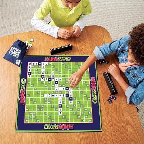 MindWare CrossMath - Engaging 2-4 Player Math Games for Kids, Multiplication Game - Includes Additional Activities and Guidebook thumbnail 2