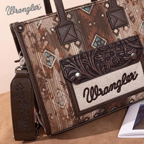Montana West Wrangler Aztec Tote Bag for Women Western Purses and Handbags thumbnail 2