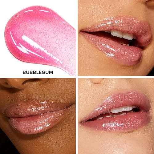 Too Faced Kissing Jelly Lip Oil Gloss | Hydrating Lip Oil + Gloss Hybrid for Instant Moisture and Shine, 0.15 Fl Oz thumbnail 3