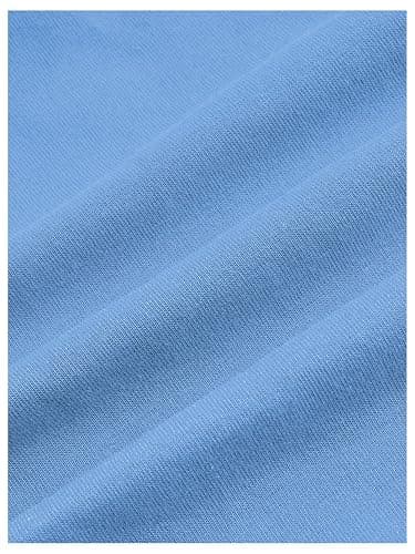 SOLY HUX Women's Ruched Halter Y2K Crop Tops Tie Back Sleeveless Slim Fit Cami Tops - X-Small - Solid Blue thumbnail 4
