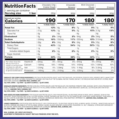 Quest Nutrition Ultimate Variety Pack Protein Bars, High Protein, Low Carb, Gluten Free, Keto Friendly, 12 Count thumbnail 4