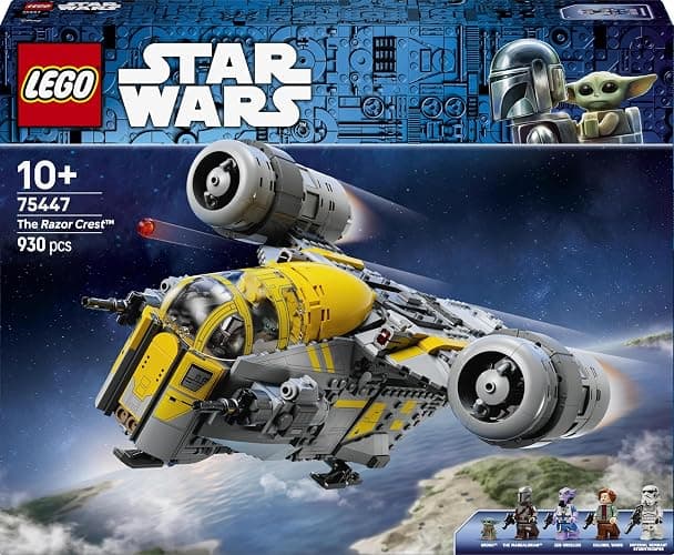 LEGO Star Wars The Razor Crest 75447 | Toys for 10+ Year Old Boys, The Mandalorian & Grogu Model Kit, 4 Minifigures, Grogu Figure, Birthday Gift, 930 Pieces thumbnail 9