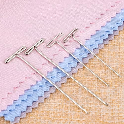 Blulu 150 Pieces Steel T-pins for Blocking Knitting, Modelling and Crafts(2 Inch, 1-1/2 Inch) thumbnail 4