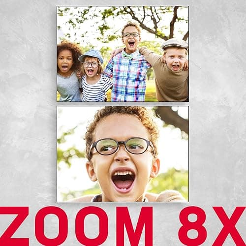 AGFA Photo Realishot DC5200 - Compact Camera, 21MP, 2.4 inch LCD Screen, 8X Digital Zoom, 720p HD Video, Lithium Battery, SD Cards, Scene Modes thumbnail 4