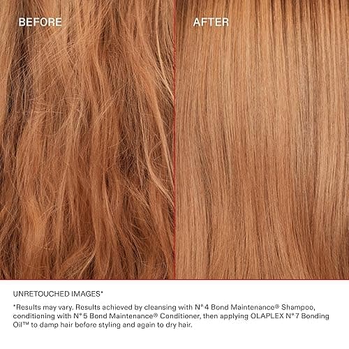 Olaplex No. 7 Bonding Oil, Concentrated High Shine Heat Protectant | Visibly Smooths & Softens Hair | Added Color Vibrancy | Up to 72 Hour Frizz Control | For All Hair Types | 1 fl oz thumbnail 7