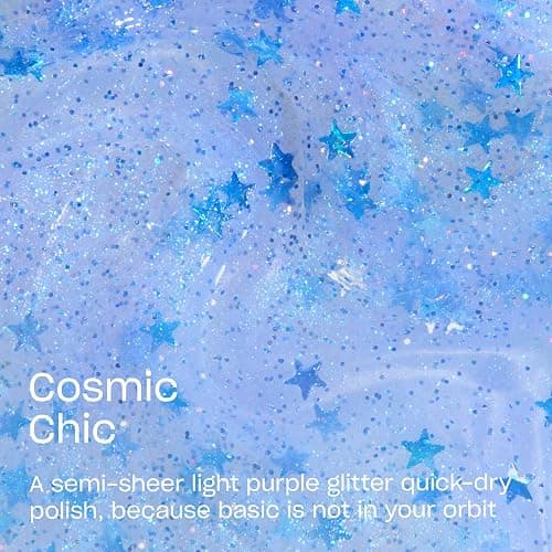 OPI RapiDry Quick Dry Nail Polish | Crème & Shimmer Finishes | Smudge Proof, Fast Drying in 60 Seconds | Vegan Formula | Supergirl Limited Edition Collection thumbnail 2