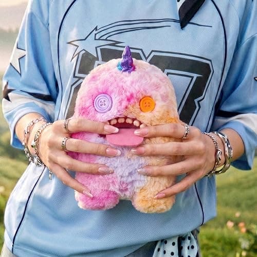 Fuggler Fugglercorns 9 Inch Plush Collectible Toy (Oogah Boogah) by ZURU | Funny Ugly Monster with signature teeth, soft & huggable collectible plush, for fans & collectors, gift for tweens & teens thumbnail 8