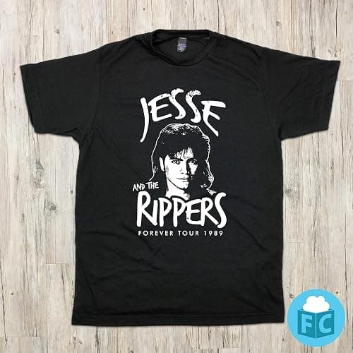 Fluffy Crate Jesse and The Rippers | Funny Pop Culture Tee Cool T-Shirt thumbnail 3