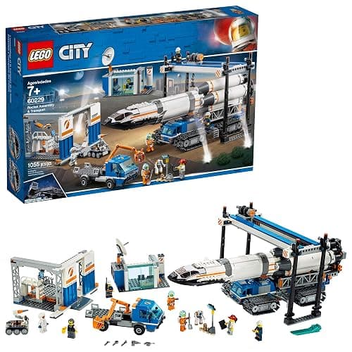 LEGO City Rocket Assembly & Transport 60229 Building Kit (1055 Pieces) - Image 1