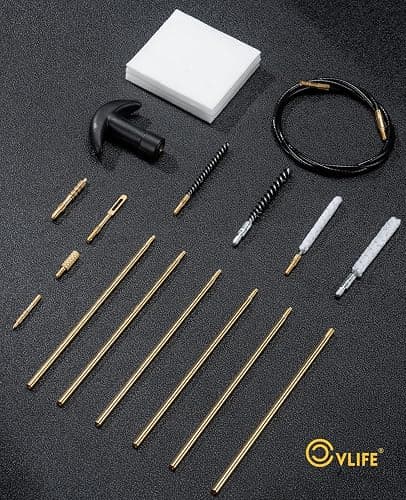 CVLIFE Gun Cleaning Kit for 9mm .22 .357 .45, .40 .38/.177 .22/9mm .45 .357, .38 Universal Gun Cleaning Kits for Rifle, Handgun, Airgun thumbnail 7