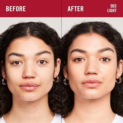 Rimmel Multi-Tasker Better Than Filters, 003 Light, Base de Teint, Booster d’Éclat et Highlighter, formule vegan, léger, pigments réflecteurs de lumière, grand applicateur doux, 30 ml - 003 Light thumbnail 3